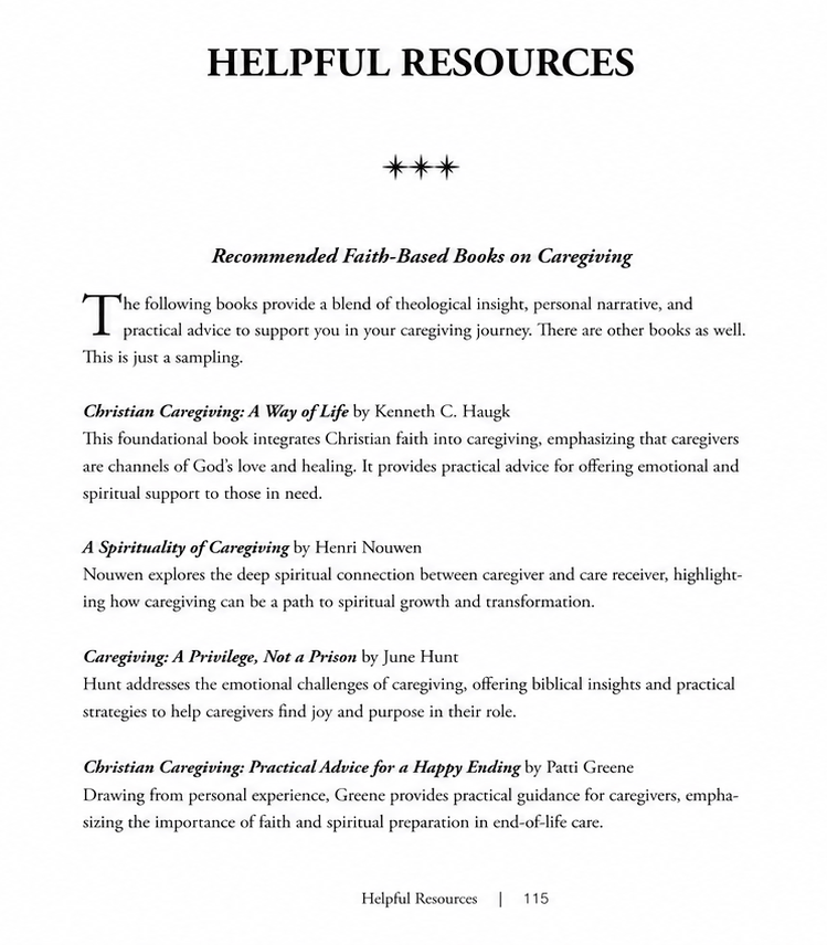 Helpful Resources